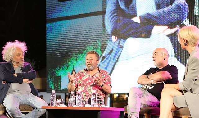 Erkan Can, Güven Kıraç ve Yüksel Aksu Bursa Gemlik'te buluştu