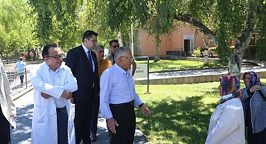 ERÜ Tıp Fakültesi'ne çevre düzenlemesi
