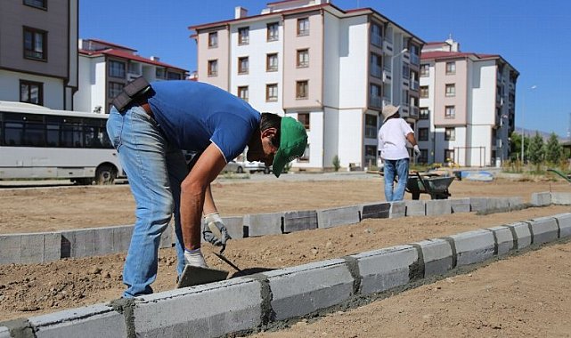 Erzincan'a yeni park alanları