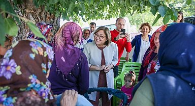Gaziantep'te Başkan Şahin'den kırsal mahallelere ziyaret