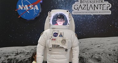 Gaziantep'te NASA sergisine yoğun ilgi