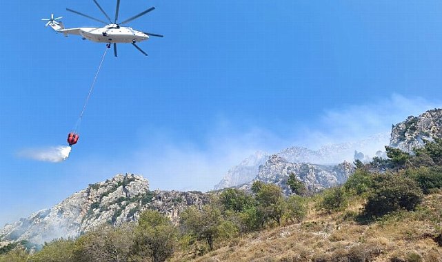 Hatay'da Habib-i Neccar Dağı'ndaki yangın kontrol altında