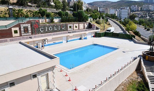 İzmir Çiğli ilk havuzuna kavuşuyor