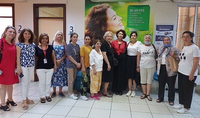 İzmir Çiğlili kadınlara sağlıklı yaşam desteği