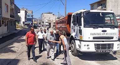 İzmir Karabağlar'da 'Abdi İpekçi'de yoğun mesai