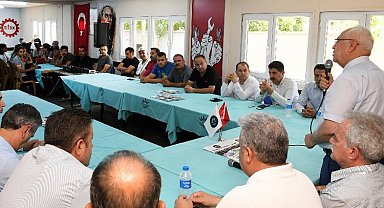 İzmir Karabağlar'da erken bayramlaşma