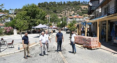 İzmir Karabağlar'da Kavacık Meydanı ortaya çıktı