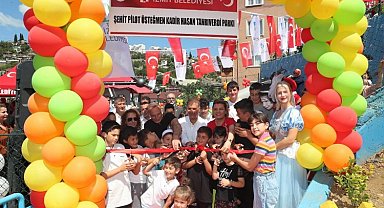 İzmit'te çocuklar parklarını Fatma Ablalarıyla açtı