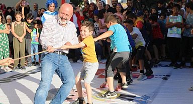 Kayseri Kocasinan'da nostaljik oyun şenliği