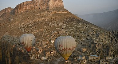 Kayseri Soğanlı'da balon turizm başladı