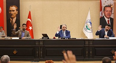 Kayseri Talas Meclisi'nde karar oy birliğiyle