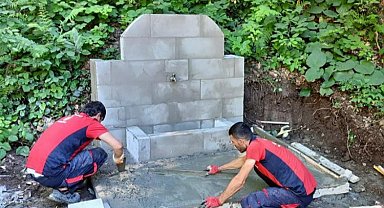 Kocaeli Başiskele'nin lezzetli suyuna yeni çeşme