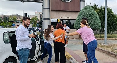 Kocaeli İzmit'te KPSS adayları yalnız bırakılmadı