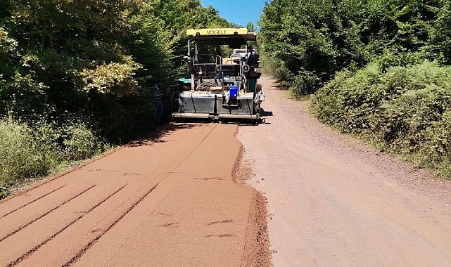 Kocaeli kendi ürettiği asfaltı kullanıyor
