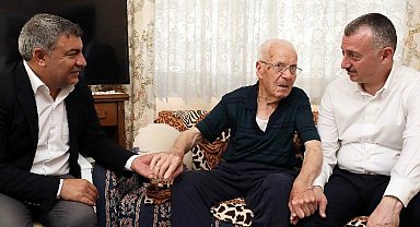 Kocaeli'de Kore Gazisi İntepe'ye bayramlık ziyaret