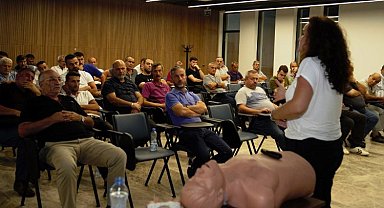 Kocaeli'de şoförler 'ilk yardım' ile bilinçlendi