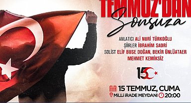 Kocaeli'nde "Temmuzdan Sonsuza" 15 Temmuz anma etkinliği