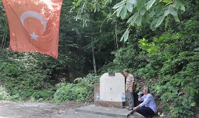 Kocaeli'nin şifalı suyuna yeni çeşme