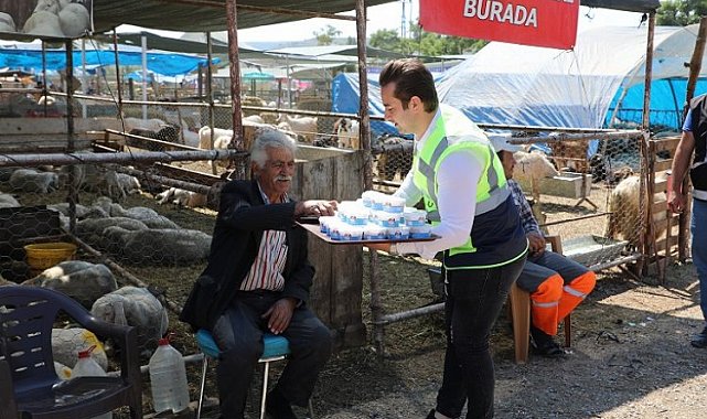Kurban alanında dondurma imkanı