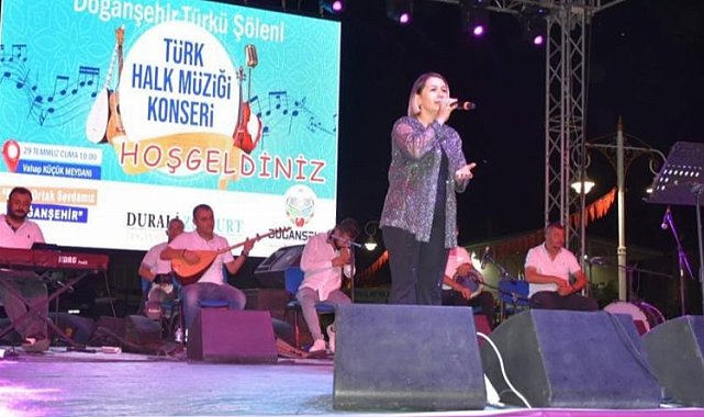 Malatya Doğanşehir'de türkü şöleni