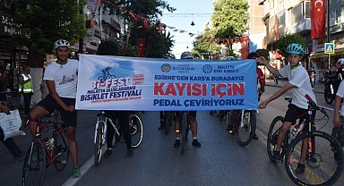 'Malatya Kayısı'sı için kilometrelerce pedal çevirdiler
