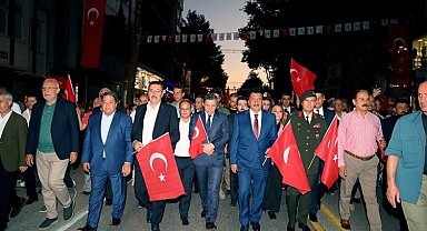 Malatya'da 15 Temmuz'a coşkulu tören