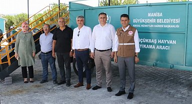 Manisa Kulalı hayvan üreticilerine hijyenik destek