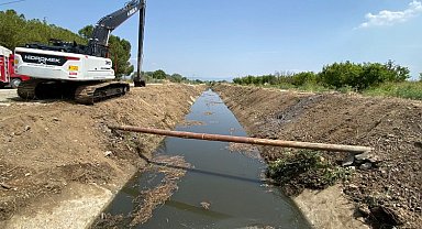 Manisa Şehzadeler'de kanal temizliği