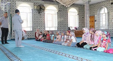 Manisa Turgutlu'da Kur'an kursu öğrencilerine tasarruf bilinci