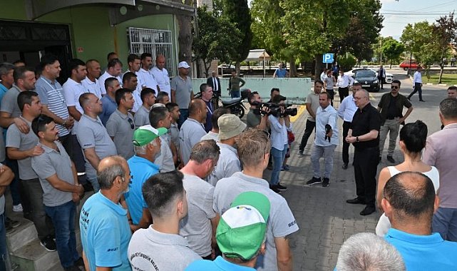 Manisa'da müjdeyi Başkan Ergün verdi... Çalışanlara yüzde 117'lik artış yapıldı