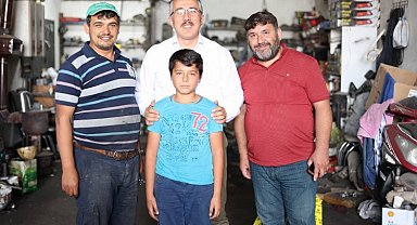 Mehmet Savran'dan Nevşehir esnafına ziyaret