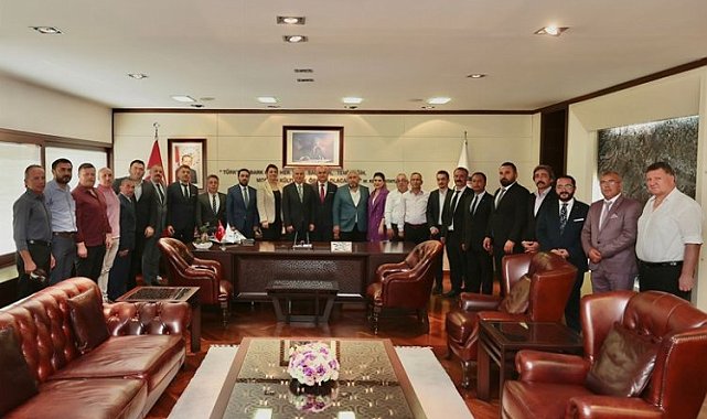 MHP İl Teşkilatı'ndan Başkan Zolan'a tam kadro ziyaret