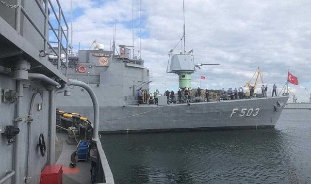 Milli Deniz Topu TCG Beykoz'a entegre edildi... Teste çıkıyor