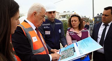 Muğla Dalaman'da alt yapı mesaisi