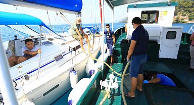 Muğla deniz atıkları için bayram-tatil dinlemedi