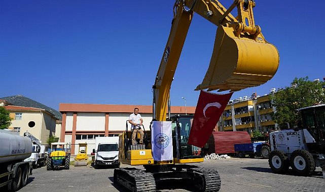 Muğla Milas'ın araç filosu güçleniyor