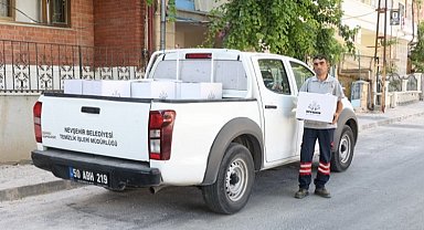 Nevşehir Belediyesi'nden kurban ikramı