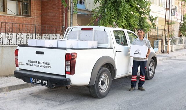 Nevşehir Belediyesi'nden kurban ikramı