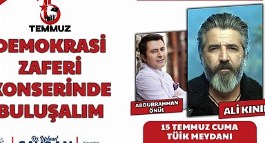 Nevşehir Belediyesi'nden 'zafer' konseri