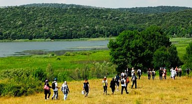 Sakarya Akgöl'de unutulmaz doğa deneyimi yaşandı