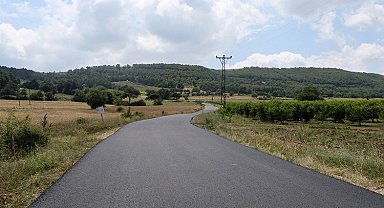 Sakarya Geyve'de 19 kilometrelik yol tamamlandı