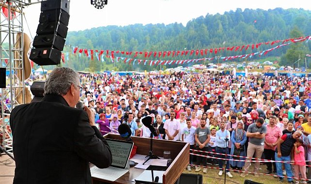 Sakarya'da Başkan Yüce'den 'Ağustos' mesajı