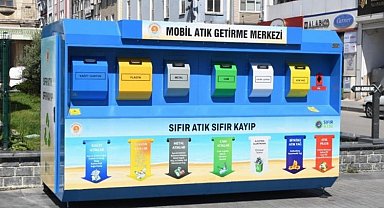 Samsun'a mobil atık getirme merkezi