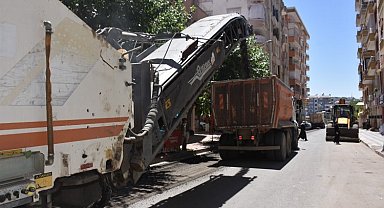 Siirt'te mahalle yolları yenileniyor