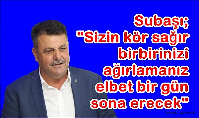 Subaşı;
