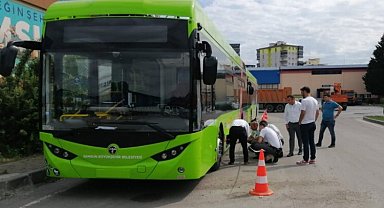 Sürücülere elektrikli otobüs eğitimi