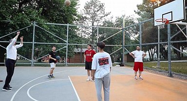 Tahir Büyükakın sporda şov yaptı