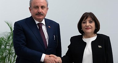 TBMM Başkanı Şentop, Gafarova ile buluştu