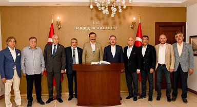 TOBB Başkanı Rifat Hisarcıklıoğlu Mersin'de