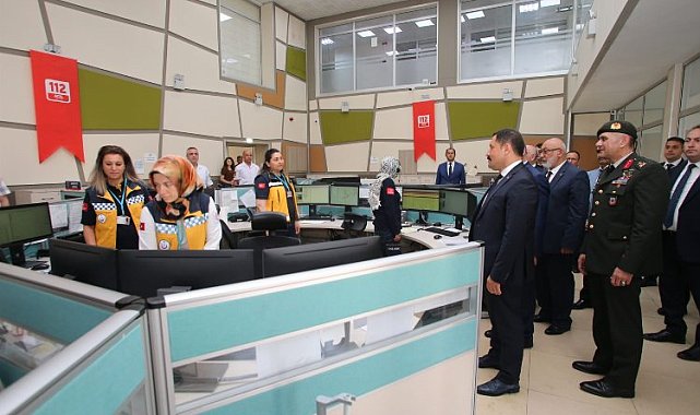 Vali Masatlı hem bayramlaştı, hem teftiş etti